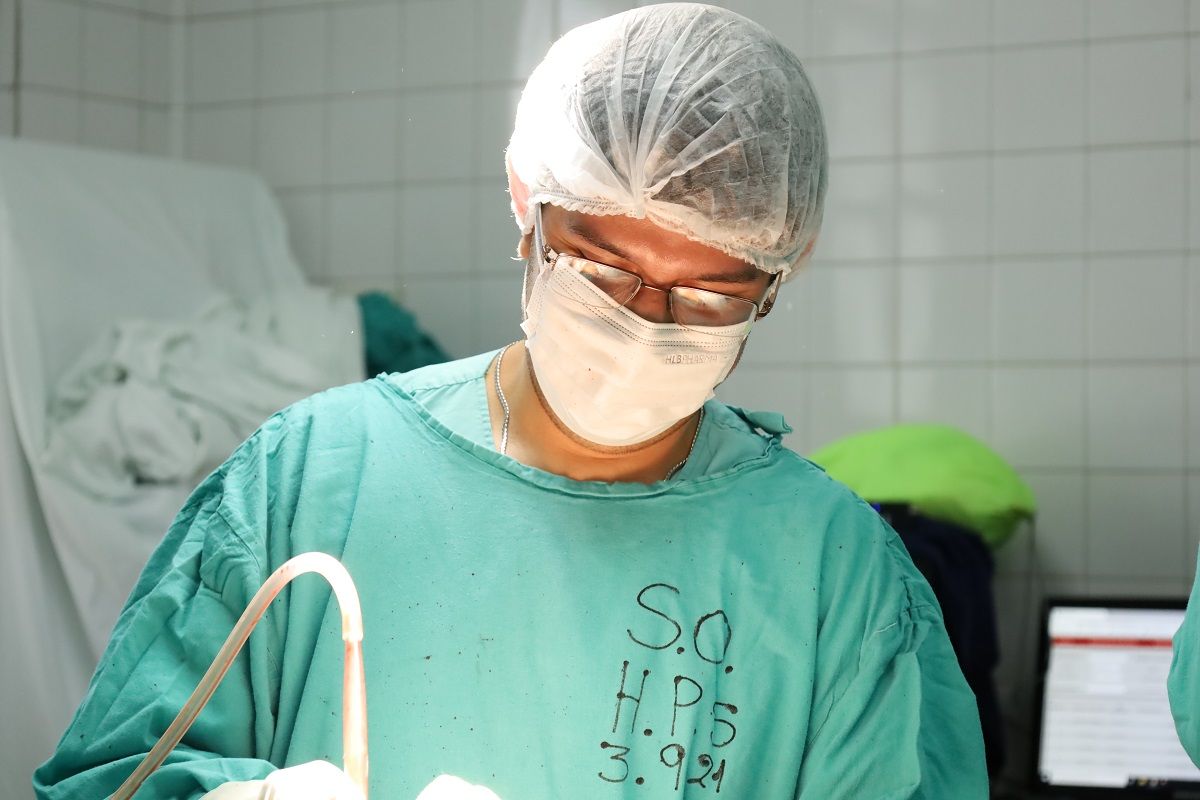 Primera cirugía oncoginecológica por laparoscopía en el Hospital Pablo Soria
