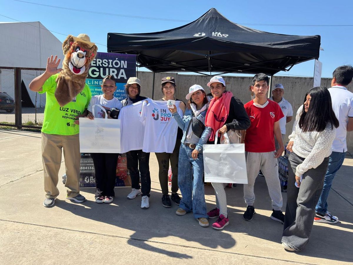 Promoviendo el juego responsable, INPROJUY participó de la Pintada Estudiantil