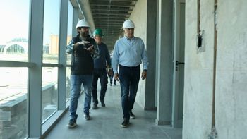 morales verifico las obras en franco progreso del cabildo