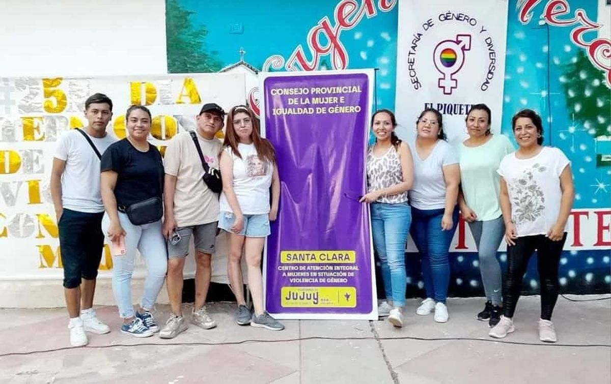 El Consejo de la Mujer impulsó actividades por el 25 N en El Piquete