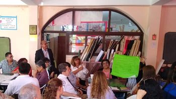el taller: los cooperadores van a la escuela se dicto en perico