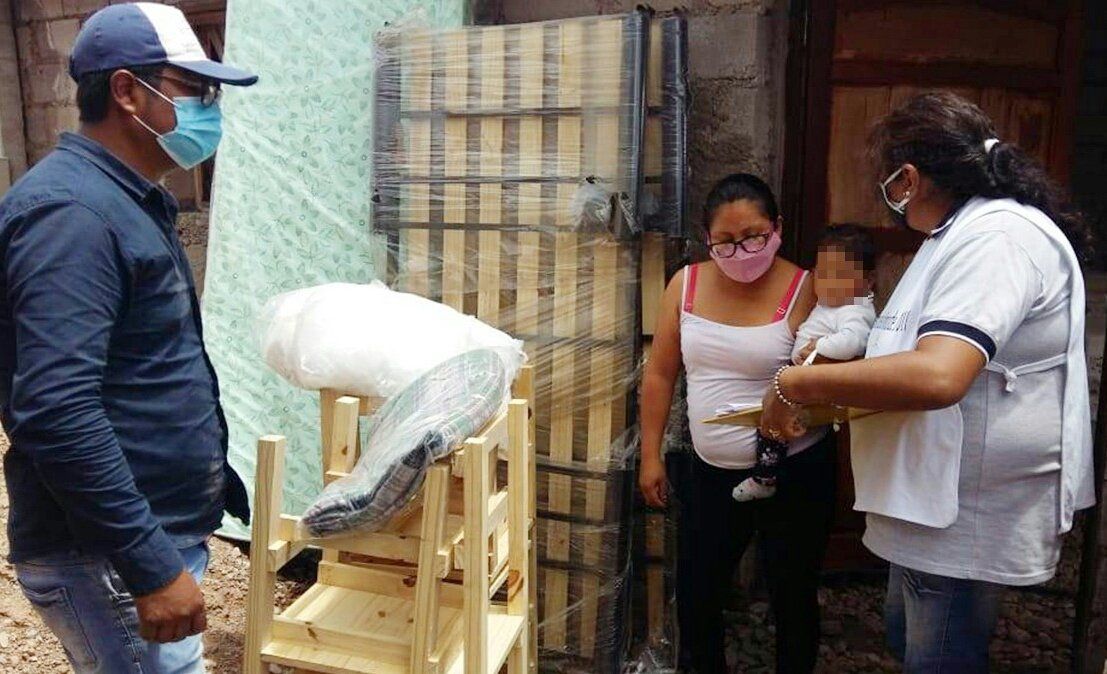 Familias reubicadas del asentamiento Guayacán recibieron ayuda social