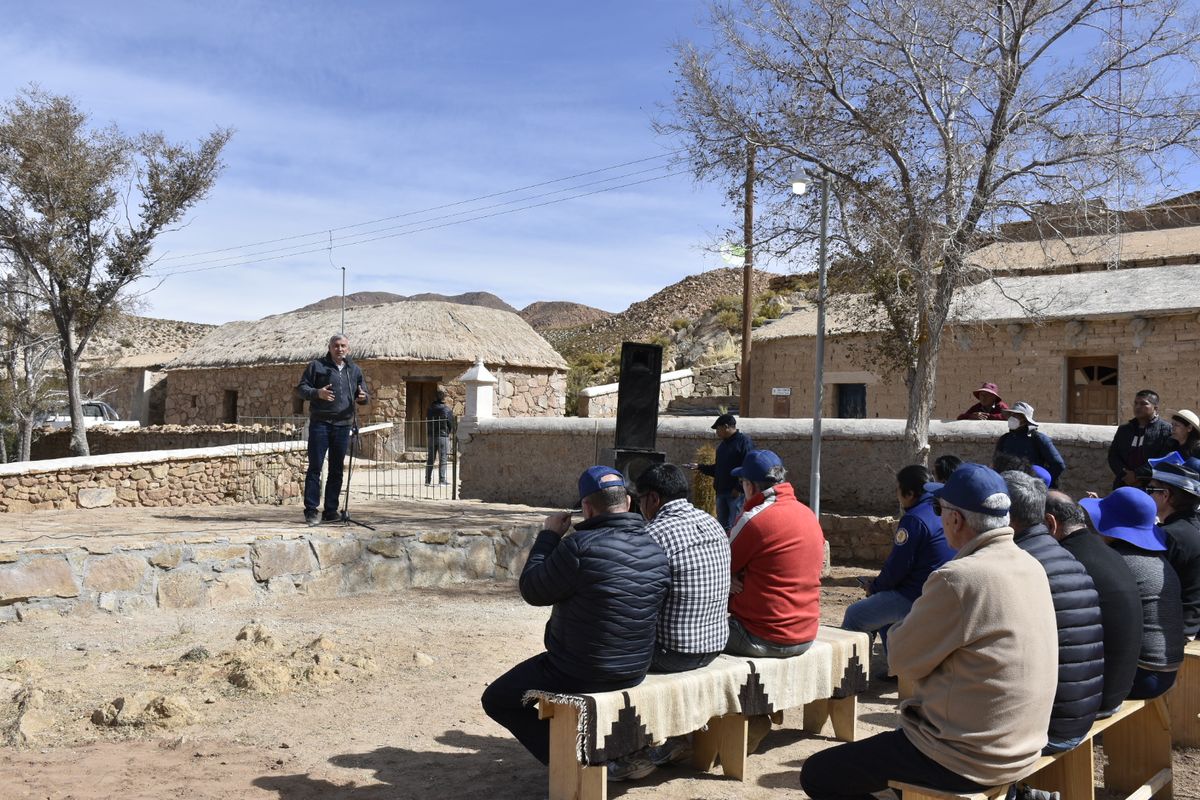 Morales inauguró obras en Alfarcito que enaltecen y preservan su cultura