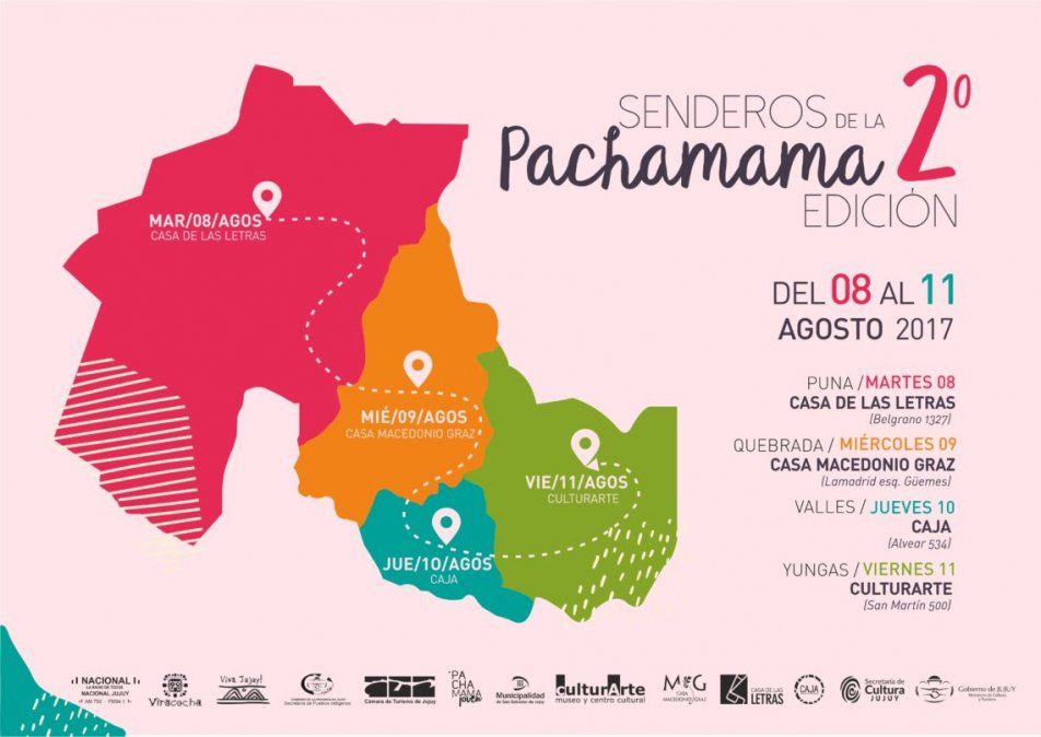Senderos de la Pachamama se realizará del 8 al 11 de agosto