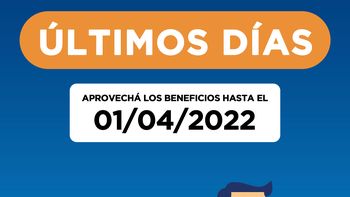 se extendio hasta el  01 de abril el vencimiento de  impuesto inmobiliario
