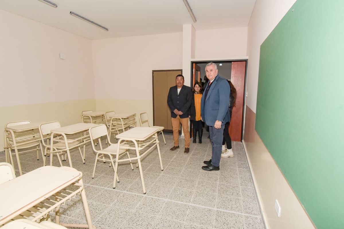 Morales inauguró el Colegio Secundario N° 18 de Coranzulí