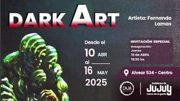 hoy se inaugura la muestra dark art este jueves en centro de arte joven andino ? c.a.ja