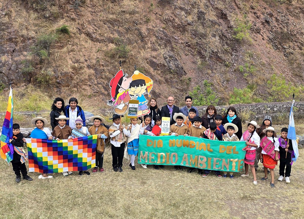 Alumnos de la Escuela Rural de León celebraron el Día Mundial del Ambiente