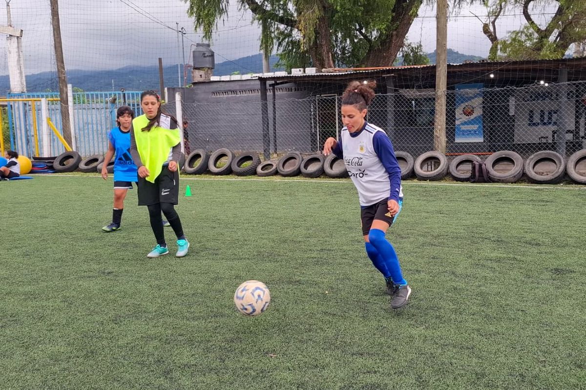 La Seleccin Argentina de Ftbol Femenino PC concentr en Jujuy