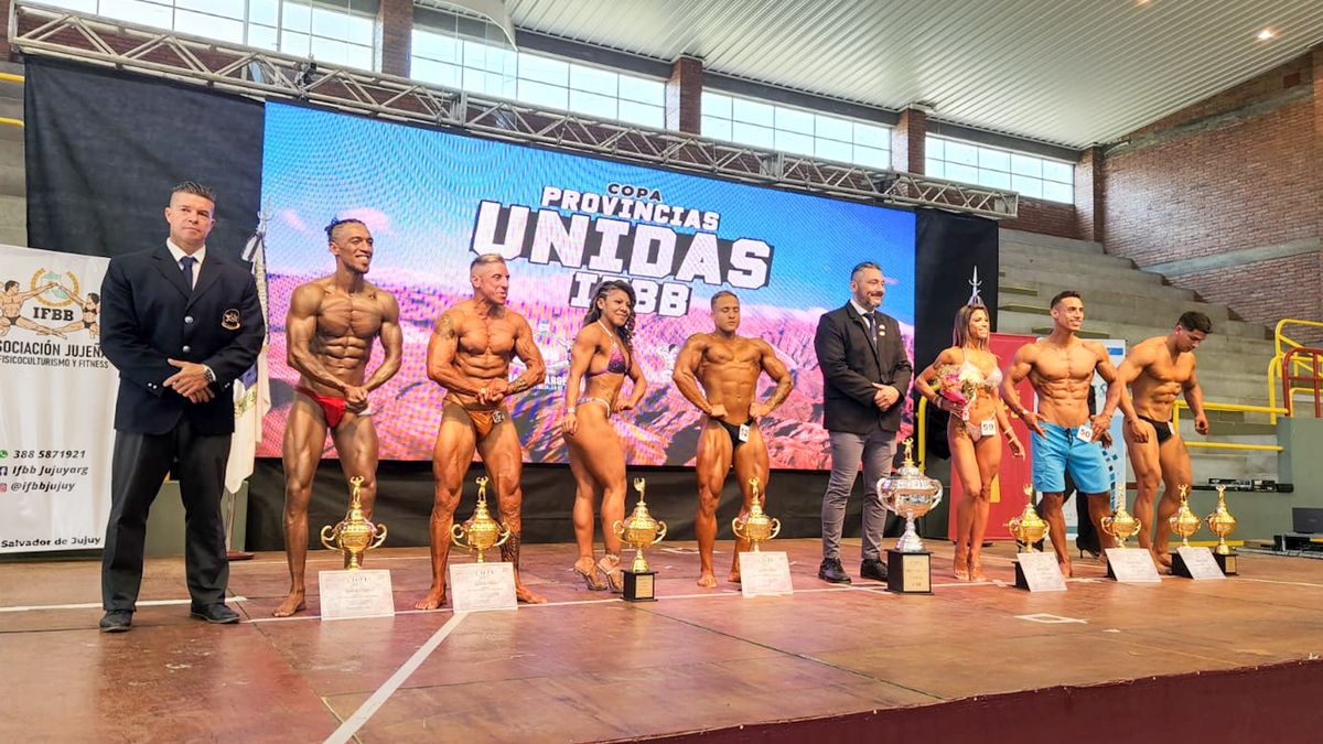 Jujuy obtuvo la Copa Provincia Unidas de IFBB