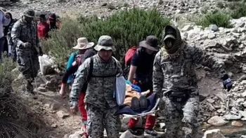 Mujer mayor del Paraje Río Colorado, fue asistida y trasladada al Hospital Pablo Soria