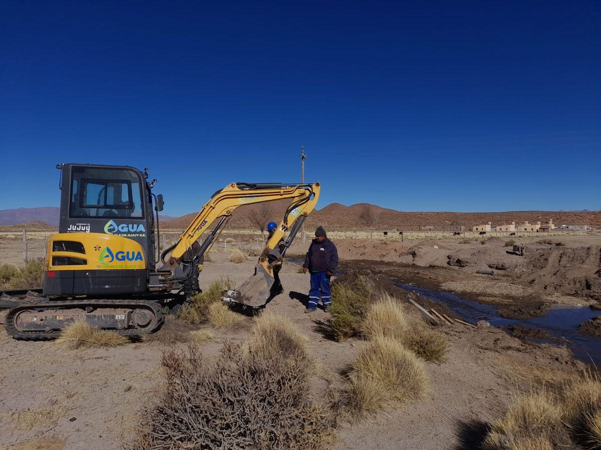 Casabindo: Agua Potable avanza con la importante obra de mejora del servicio