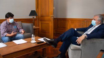 morales y machaca repasaron agenda de obras para abra pampa