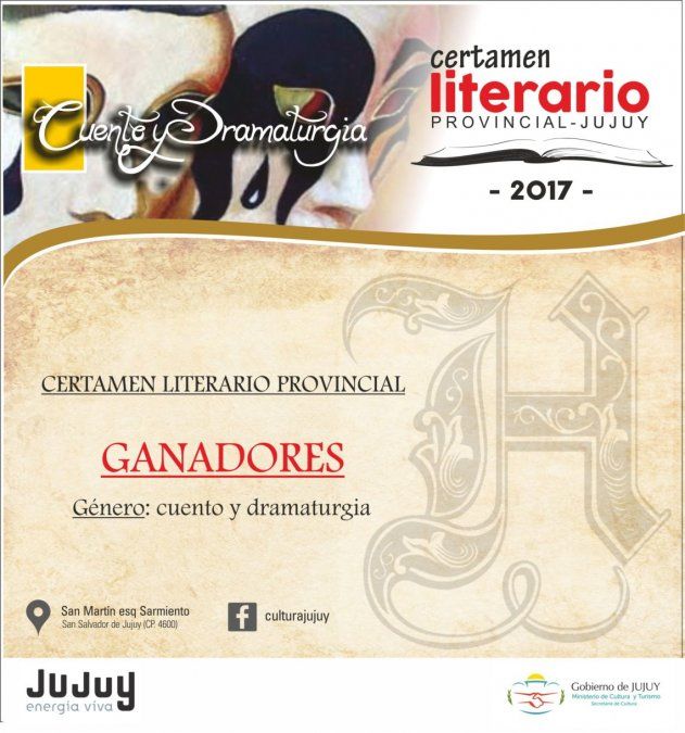 Flamantes ganadores del Certamen Literario Provincial