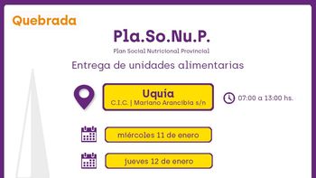 entrega de unidades alimentarias del programa comer en casa en uquia