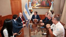 El gobernador Carlos Sadir recibió al embajador de Estados Unidos en Argentina