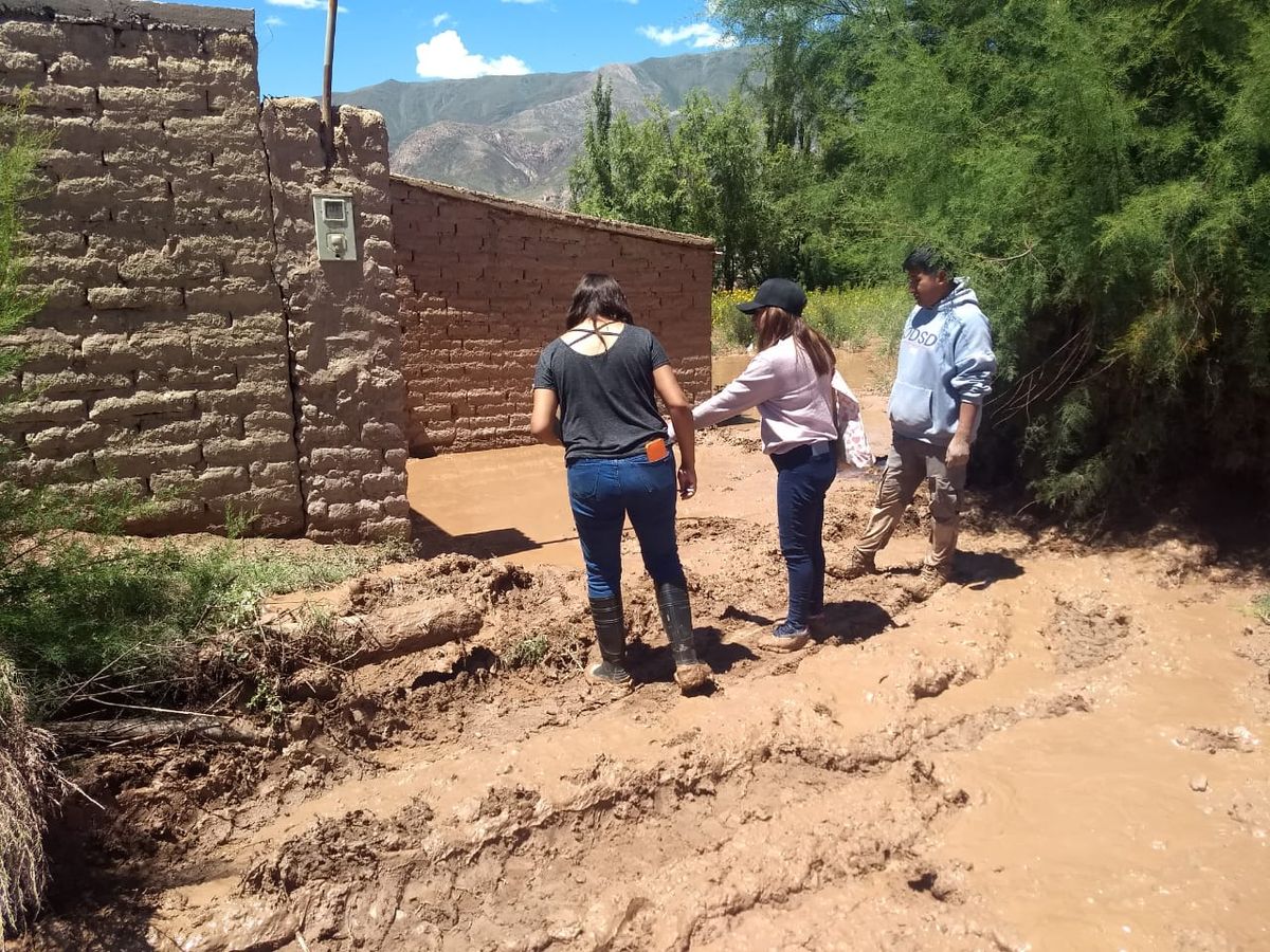 COE: Familias de Huacalera fueron asistidas tras el temporal