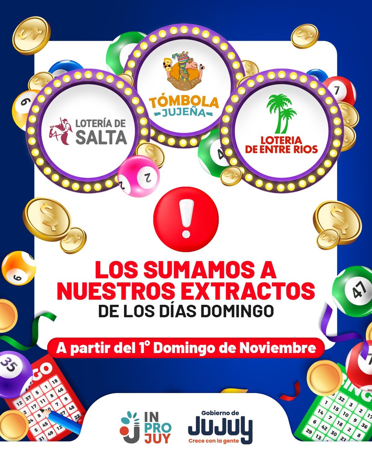 La Lotería de Entre Ríos se incorpora al sistema de sorteos de Jujuy La Lotería de Entre Ríos se incorpora al sistema de sorteos de Jujuy