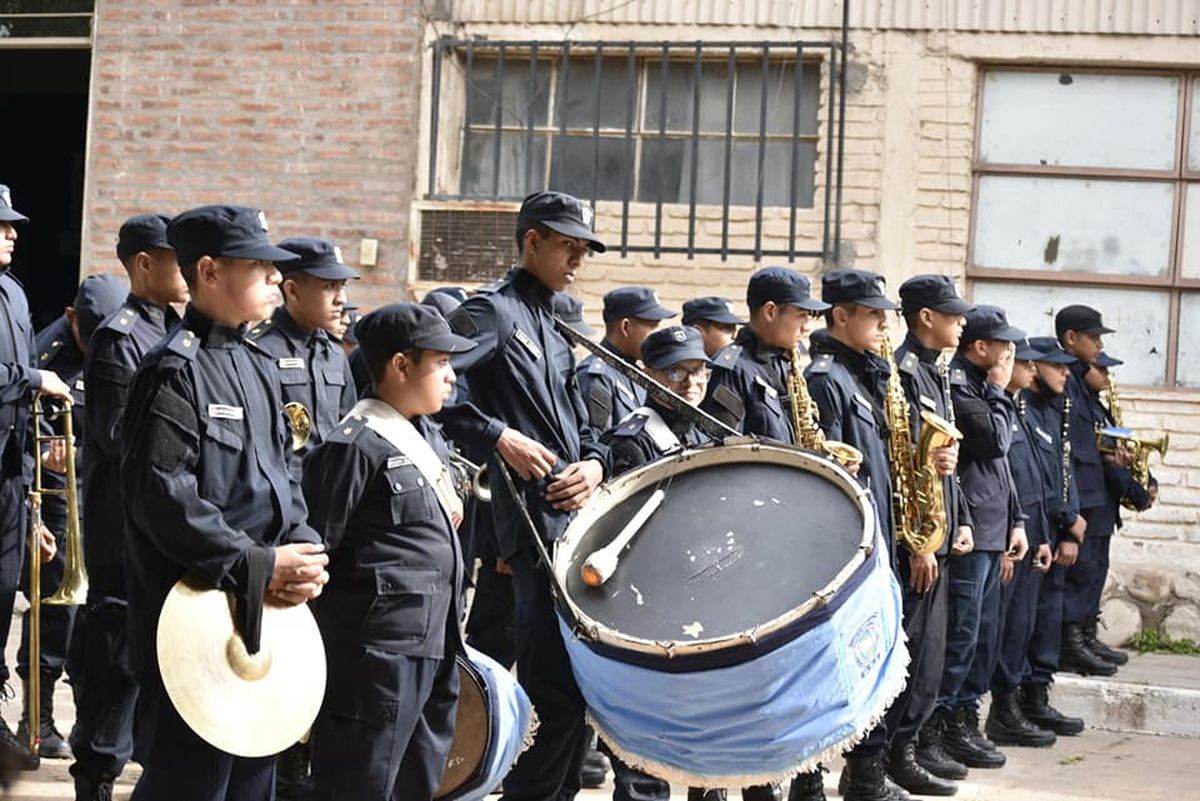 Acompañamos a la Banda Infantojuvenil de la Policía de San Pedro de Jujuy