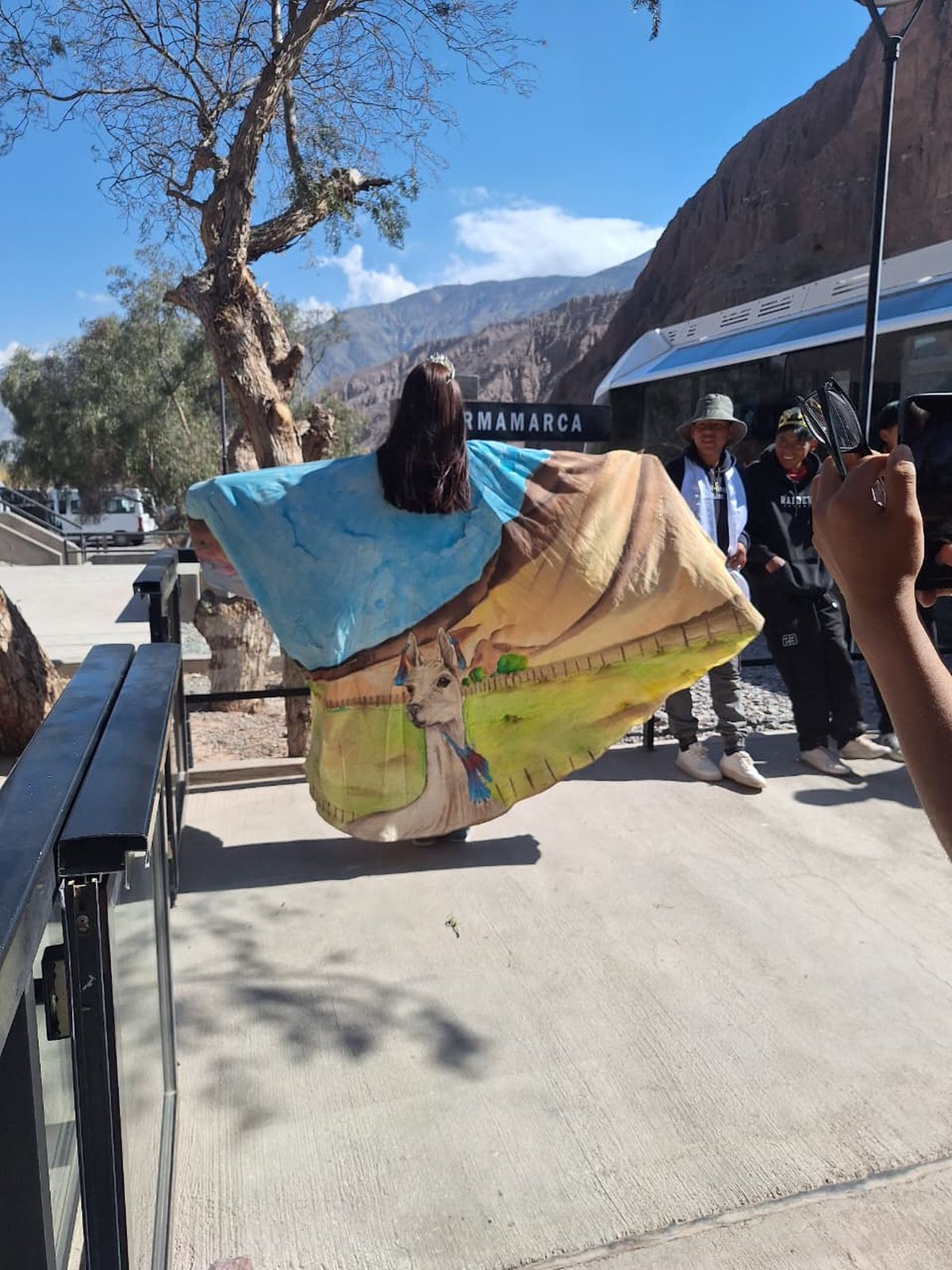 Representantes estudiantiles en el Tren Solar