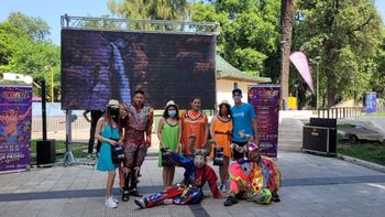 el carnaval de colores se promociono en el norte argentino