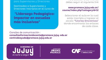 habilitan tutorias sincronicas para el curso de liderazgo pedagogico