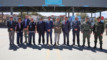 Inauguración de la remodelación y modernización tecnológica del puente internacional de La Quiaca