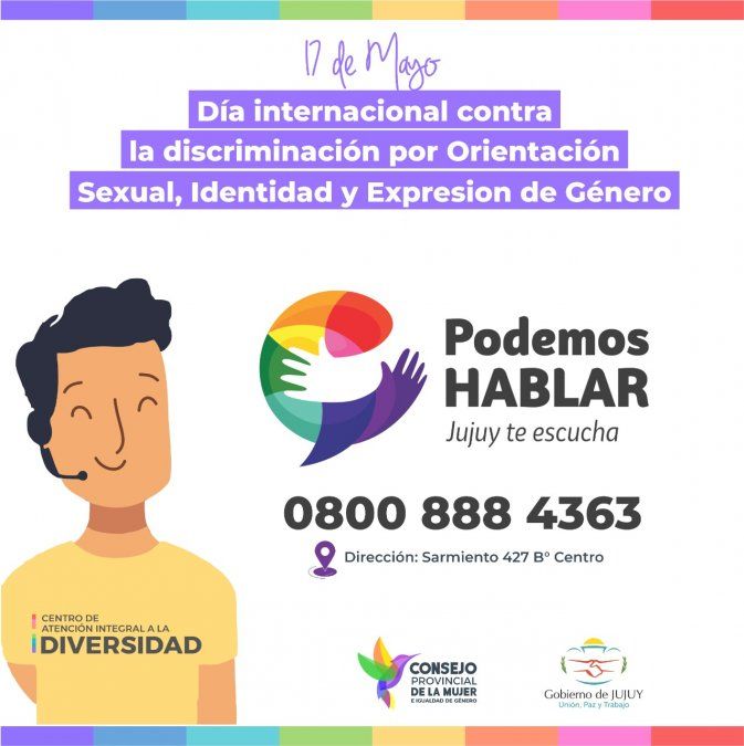 Día Internacional contra la Discriminación por Orientación Sexual, Identidad y Expresión de Género Día Internacional contra la Discriminación por Orientación Sexual, Identidad y Expresión de Género