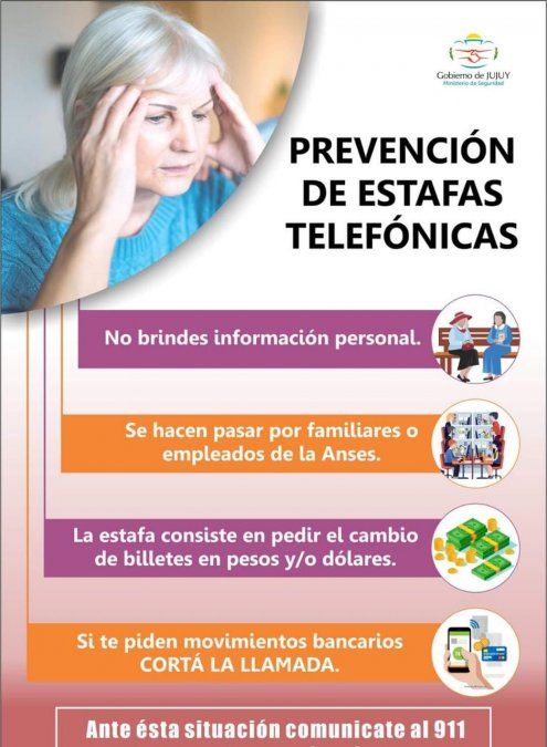 Prevención de estafas telefónicas