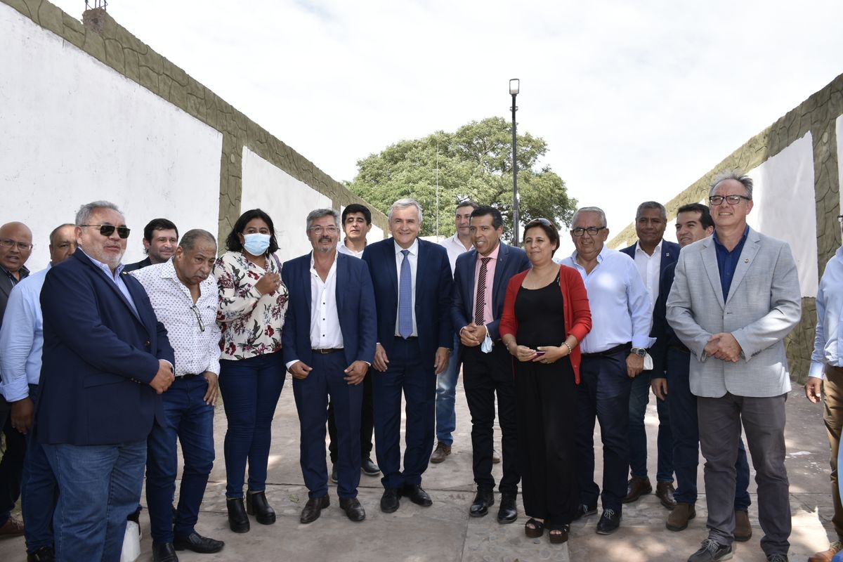 La inauguración de las obras en Palma Sola fue encabezada por el Gobernador Gerardo Morales