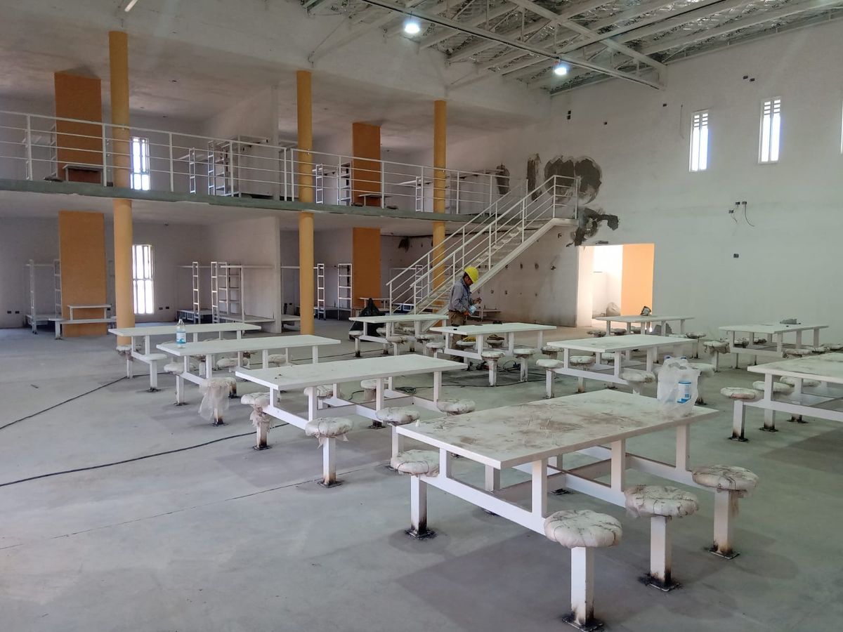 El proyecto integral de obras para nuevo Complejo Penitenciario en Chalicán está próximo a finalizar su ejecución.