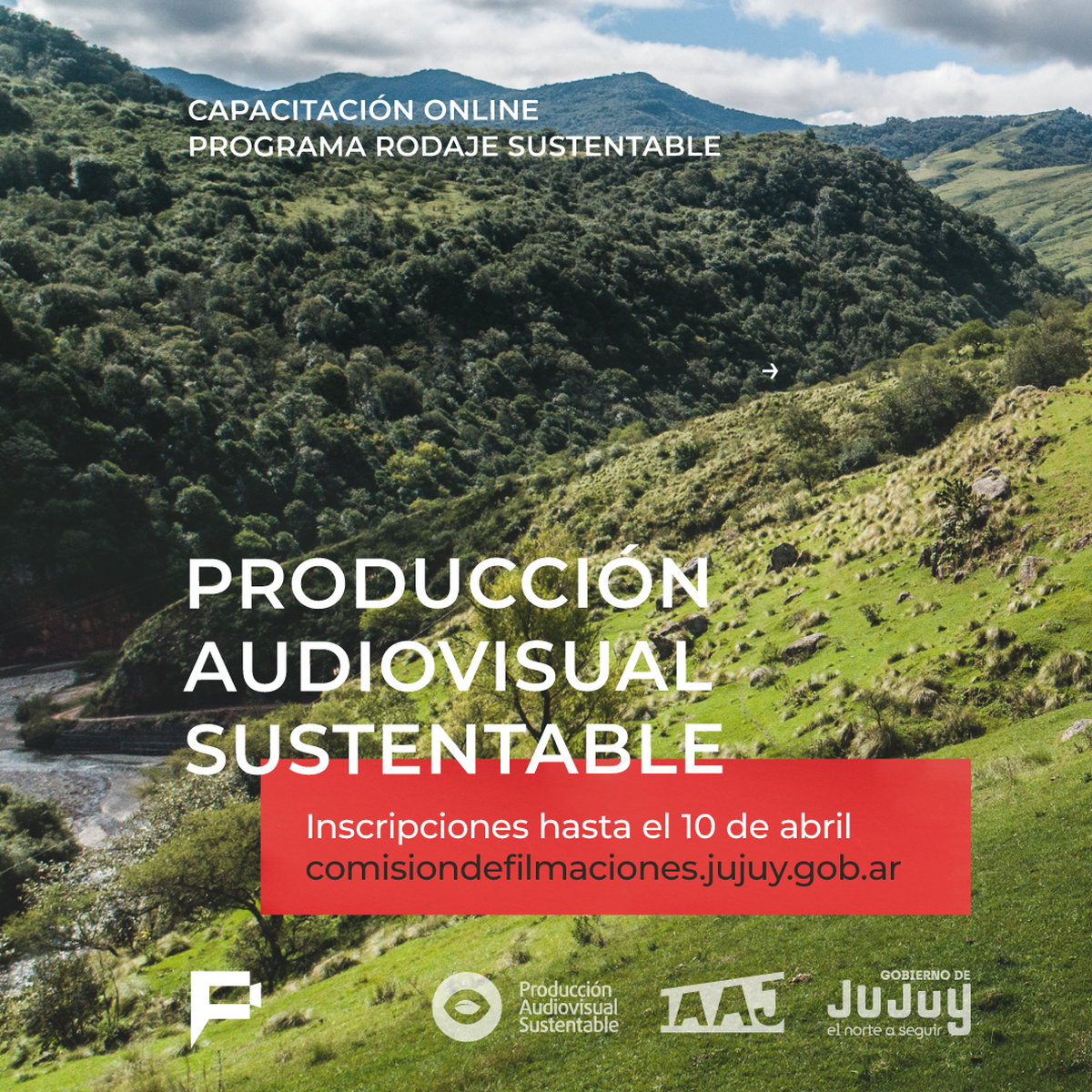 Abren las inscripciones para la capacitación Producción Audiovisual Sustentable
