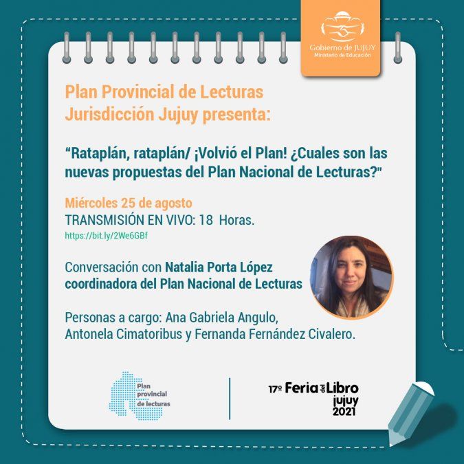 Actividad del Plan Provincial de Lectura Actividad del Plan Provincial de Lectura