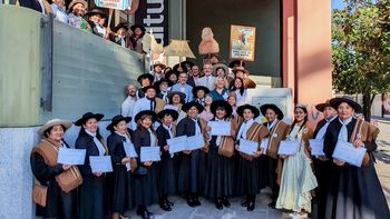homenaje a  mujeres gauchas de la provincia