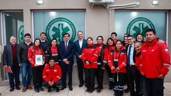 Sadir puso en funcionamiento una nueva base del SAME en las 110 Viviendas de Alto Comedero