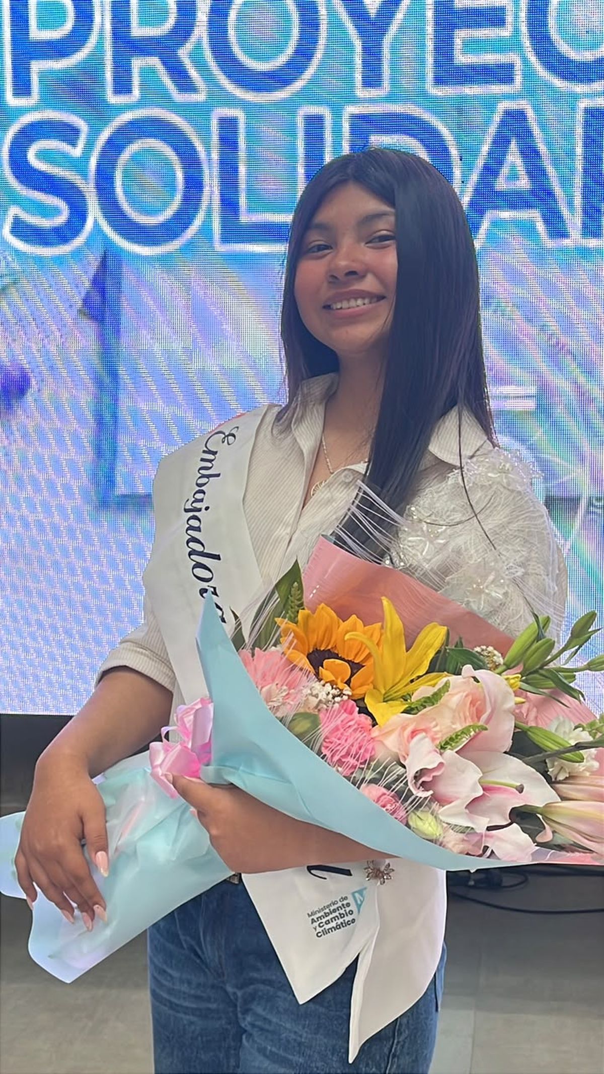 Alejandra Belén Aramayo - Primera Embajadora Ambiental - Fiesta Nacional de los Estudiantes
