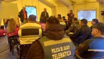 punta corral: evaluan las primeras acciones de seguridad