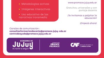 promace: lanzan seis nuevos cursos de formacion docente sobre competencias digitales