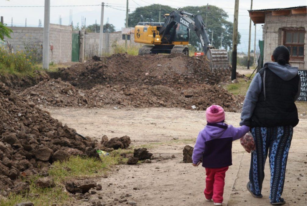 Avances en obras de infraestructura urbana en Palpalá y Perico