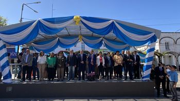 Morales participó del acto en honor a José de San Martin 
