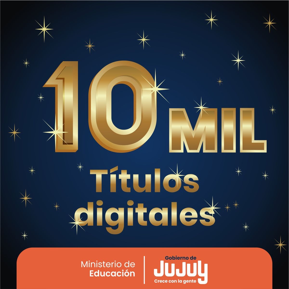 Jujuy superó los 10.000 títulos digitales emitidos