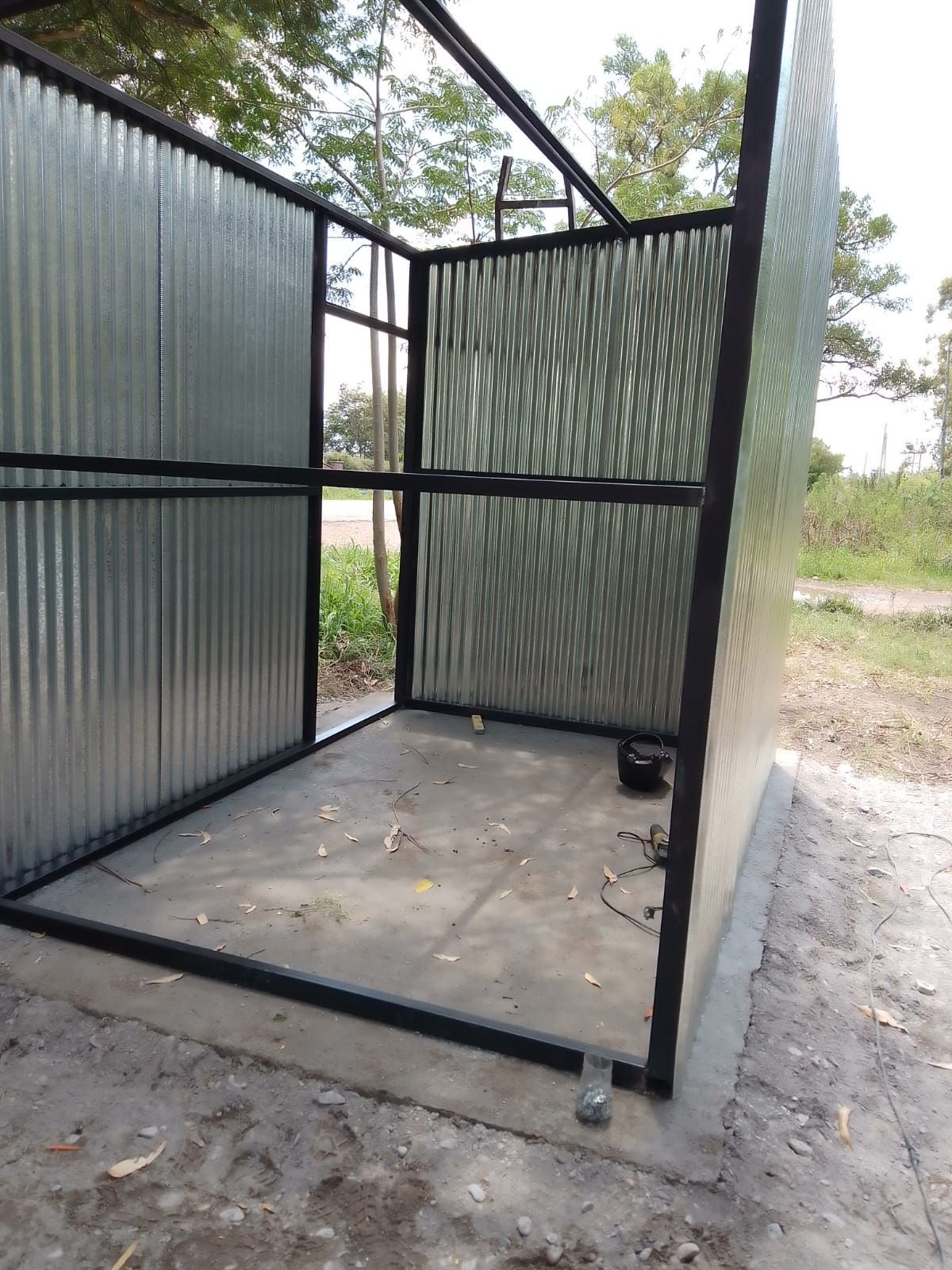 Casilla para el rebombeo de agua potable