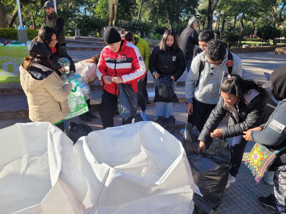 San Pedro: mega evento ambiental y punto de acopio de AVUS 