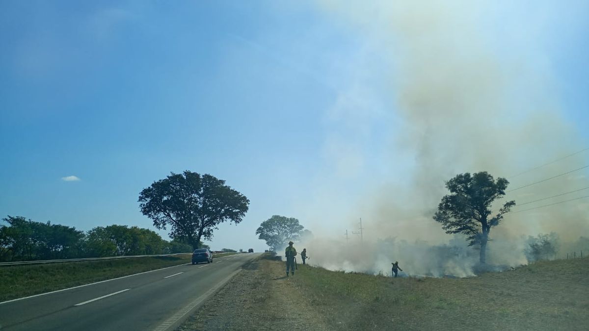 Varios focos fueron sofocados gracias al rpido accionar de las fuerzas especializadas