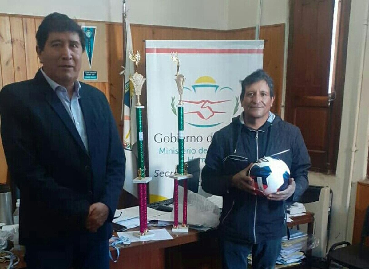 Colaboración con Torneo de Fútbol de El Cóndor en departamento Yavi