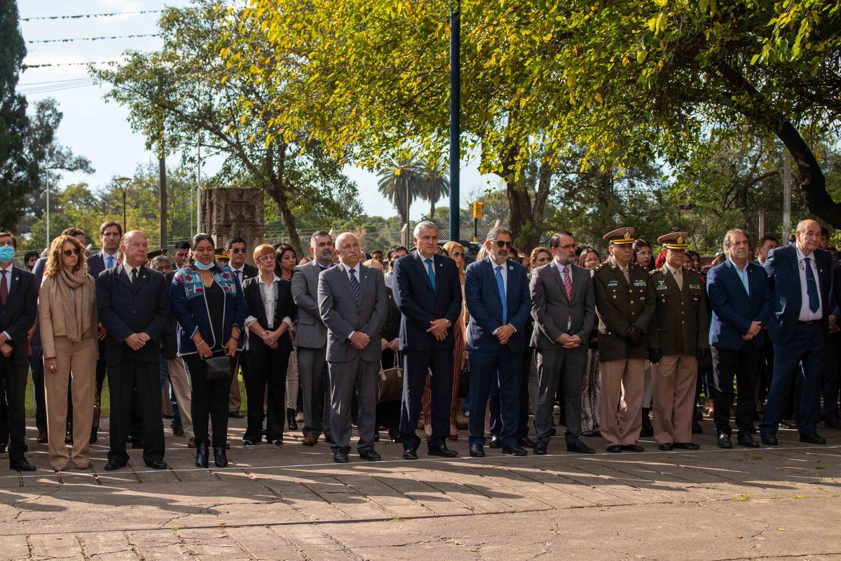 Morales encabezó el acto por el º429 Aniversario de la Fundación de San Salvador de Jujuy