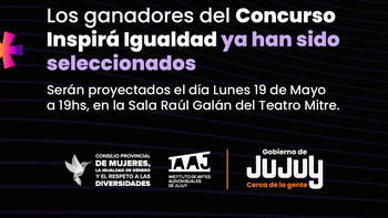 Inspirá Igualdad: cortos ganadores serán proyectados en el Festival de Cine de las Alturas