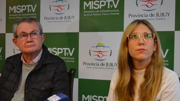 Pizarro y Otaola, secretario de Energía y directora de Asuntos Legales, respectivamente, compartieron detalles de la auditoría.