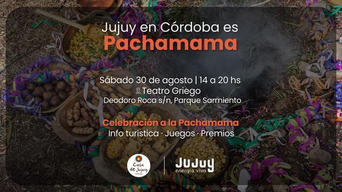 Agosto termina con la celebración de la Pachamama en el tradicional Parque Sarmiento de Córdoba Capital