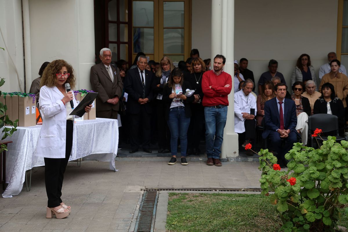 Sadir encabezó la celebración por los 175 años del hospital San Roque